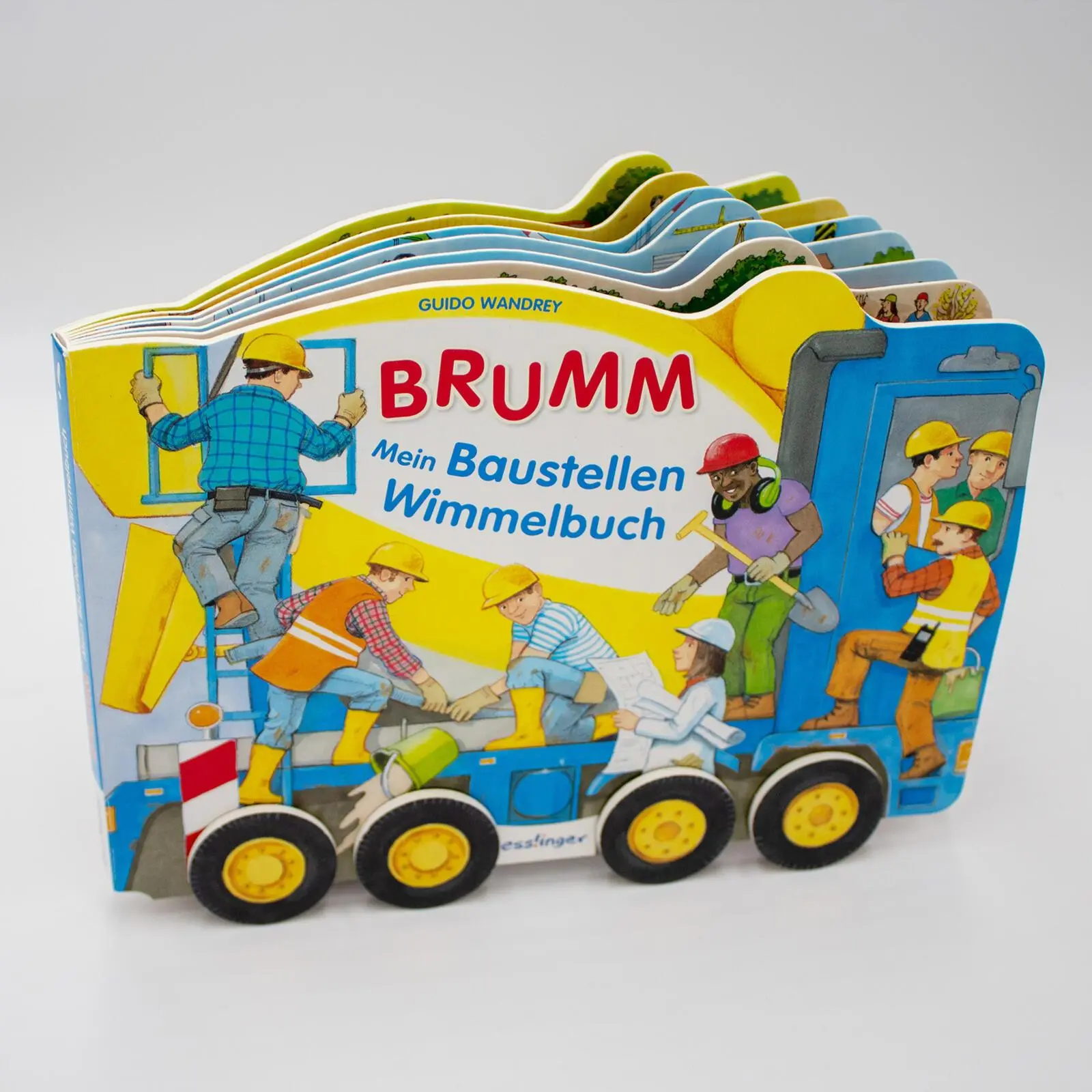 Bild: 9783480241736 | BRUMM, Mein Baustellen-Wimmelbuch | Guido Wandrey | Buch | 14 S.