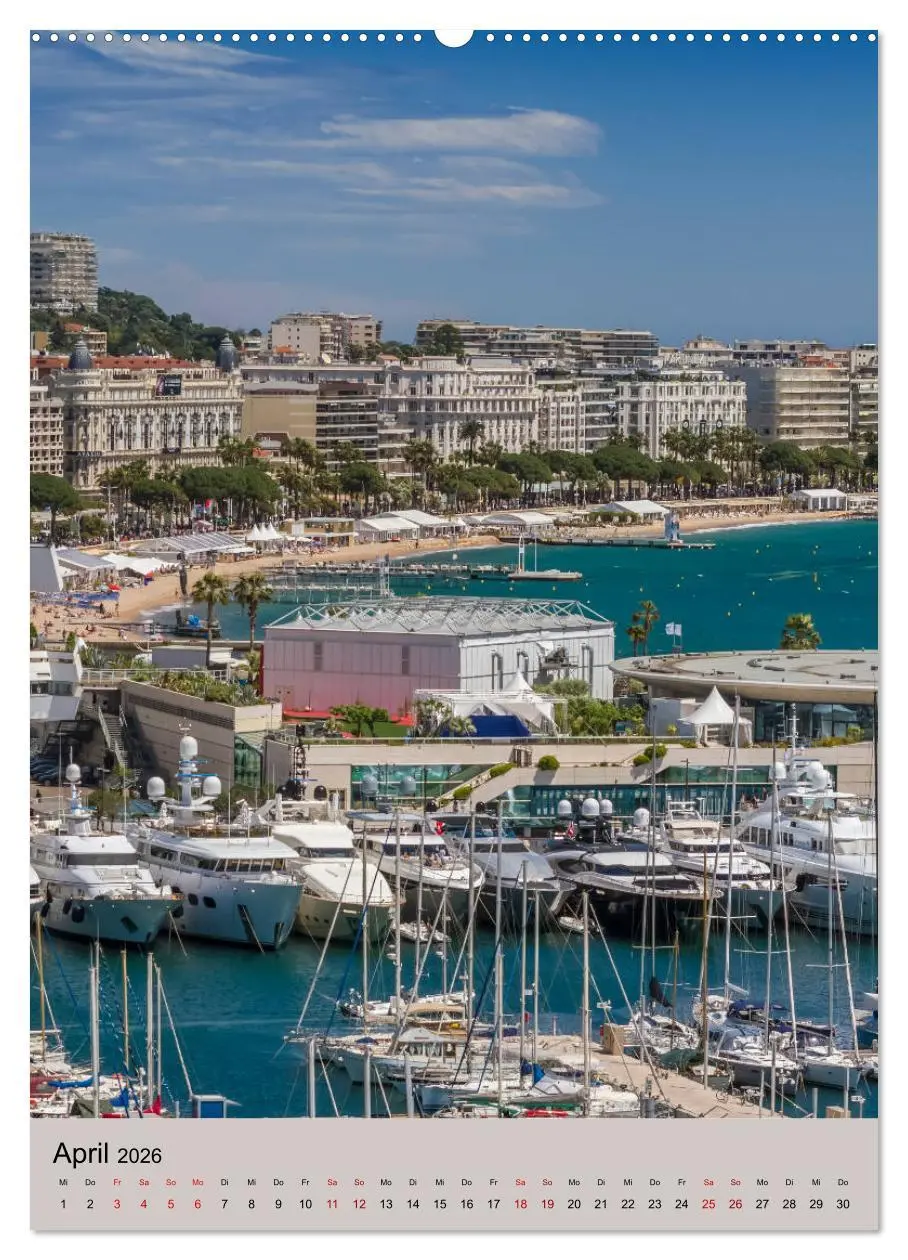 Bild: 9783516421736 | CÔTE D'AZUR Cannes, Monaco und Nizza (Wandkalender 2026 DIN A2...
