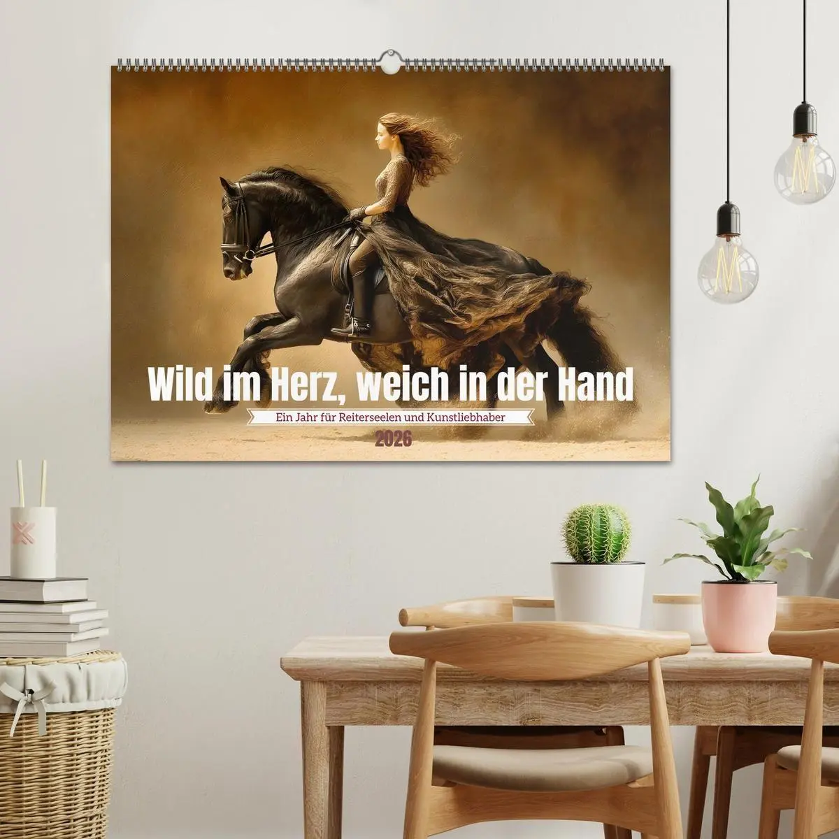 Bild: 9783516661736 | Wild im Herz, weich in der Hand (Wandkalender 2026 DIN A2 quer),...