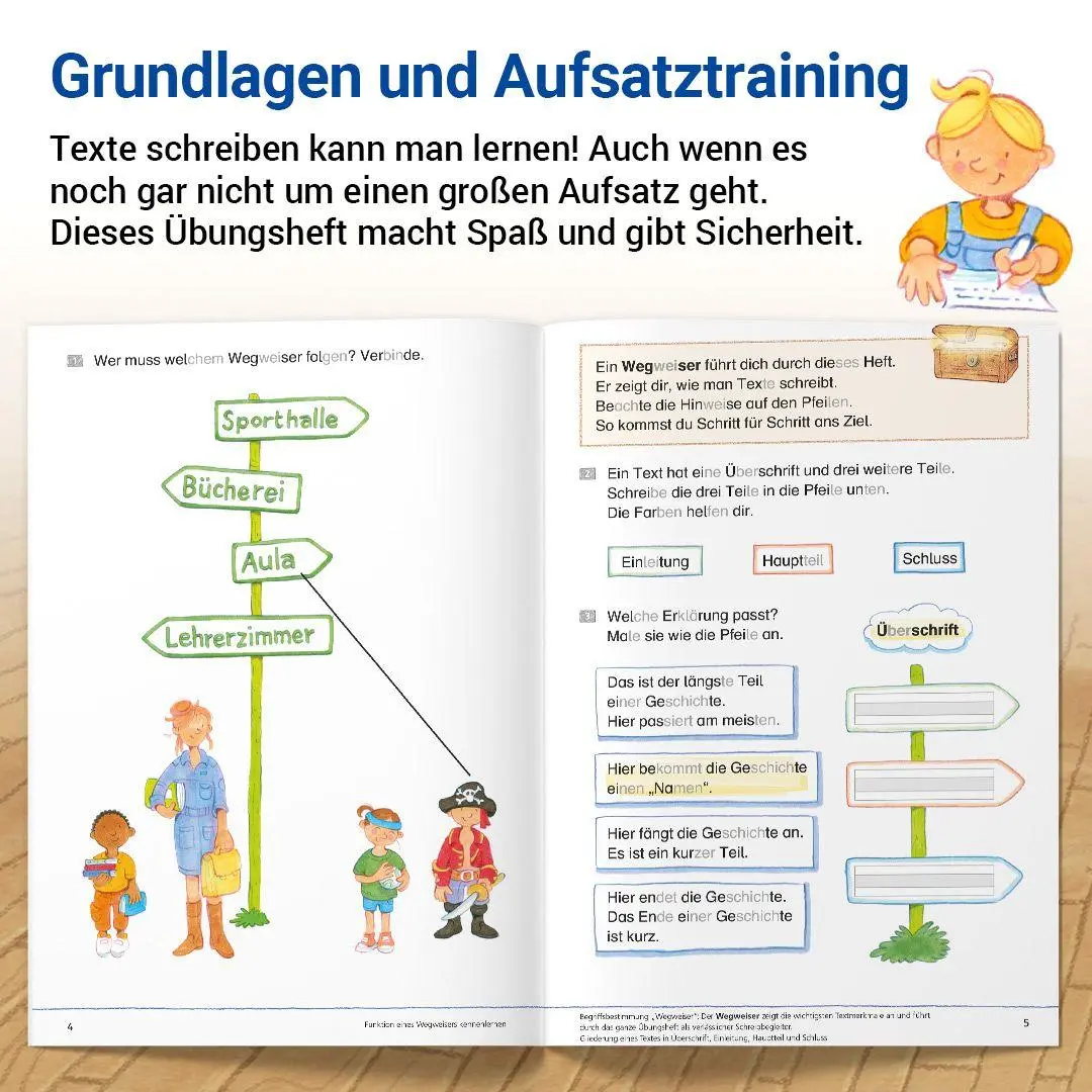 Bild: 9783619241736 | Das Übungsheft Texte schreiben 1/2 | Grundlagen und Aufsatztraining