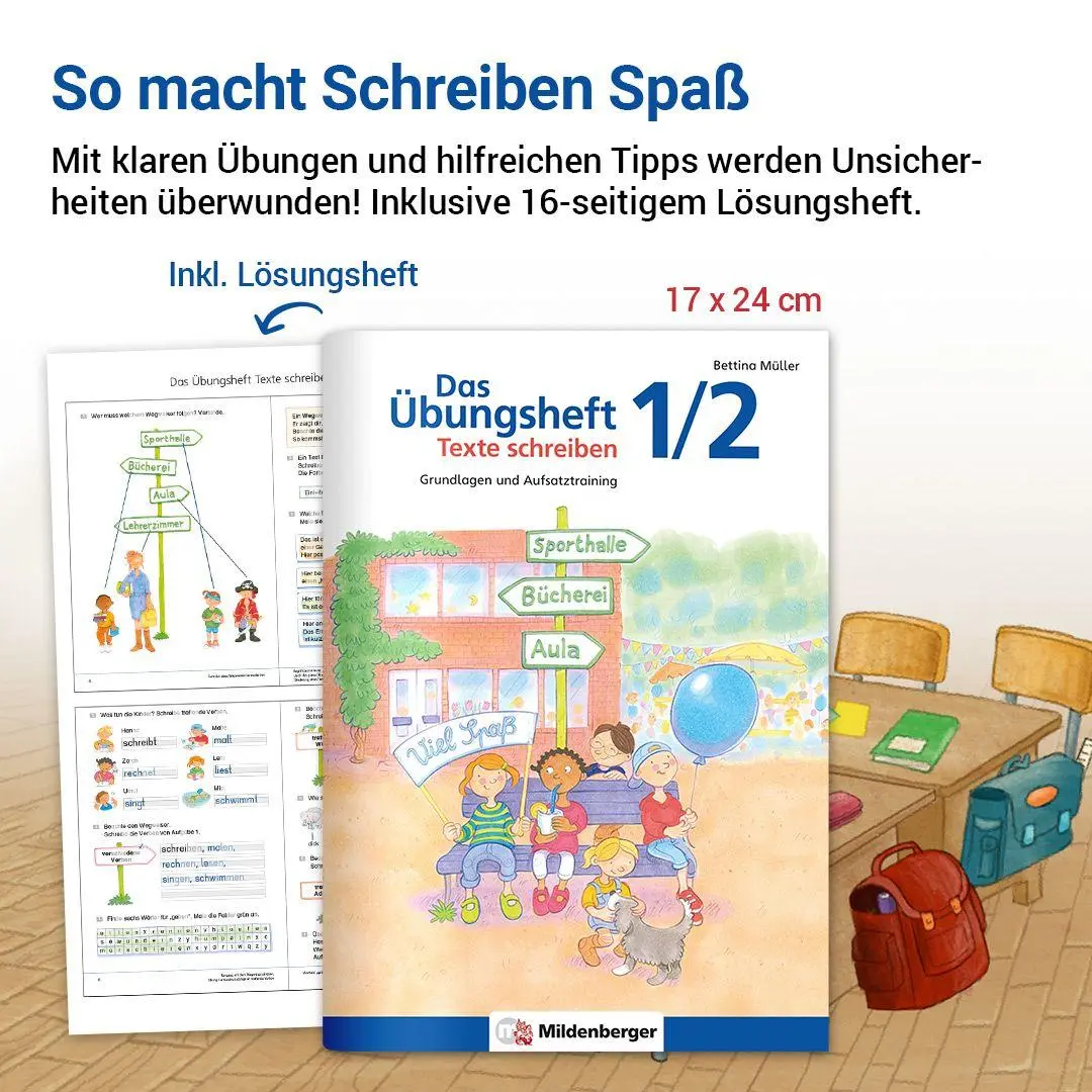Bild: 9783619241736 | Das Übungsheft Texte schreiben 1/2 | Grundlagen und Aufsatztraining