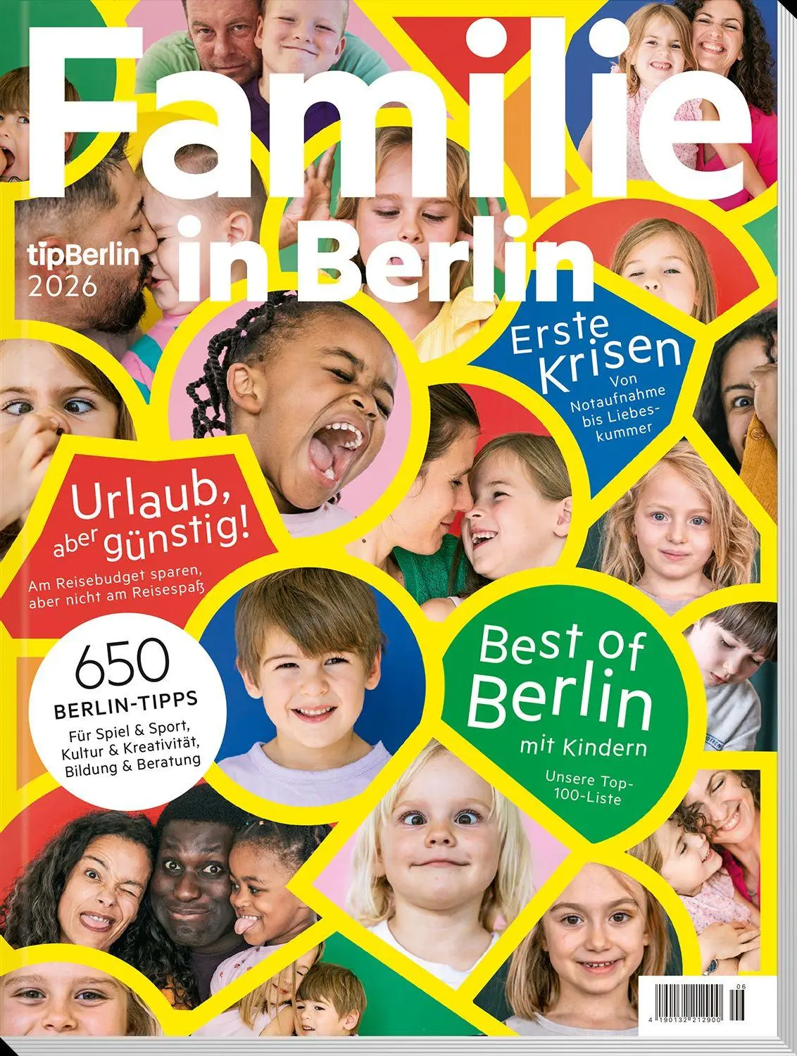 Cover: 9783946631736 | Familie in Berlin 2026 | 650 Berlin-Tipps mit Kindern | GmbH | Buch