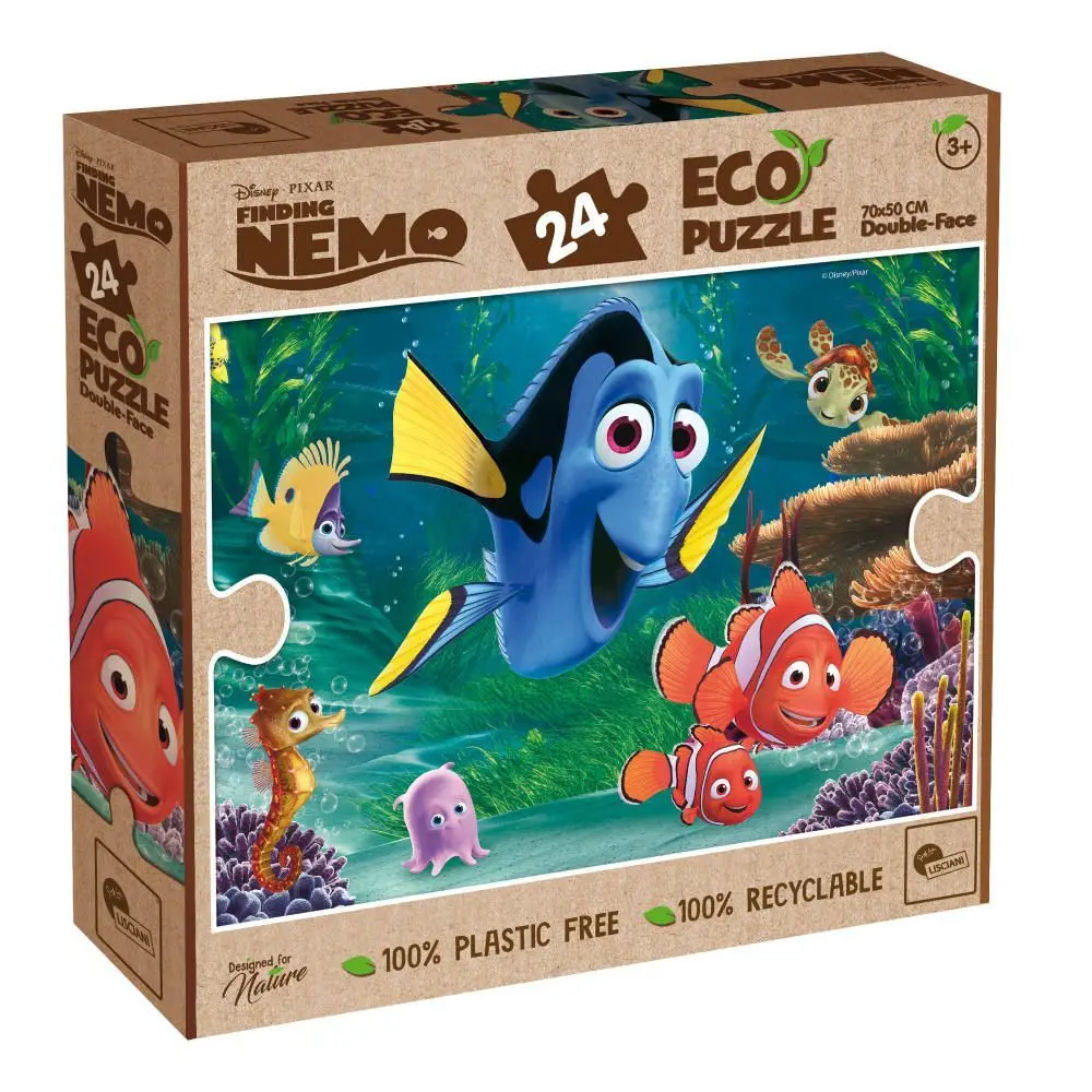 Cover: 8008324091836 | DISNEY ECO-PUZZLE DF NEMO 24 | Spiel | Kartonschachtel | 91836 | 2024