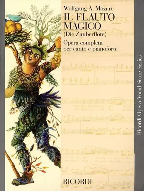 Cover: 9780634071836 | Il flauto magico | Testo Italiano - Tedesco | Wolfgang Amadeus Mozart