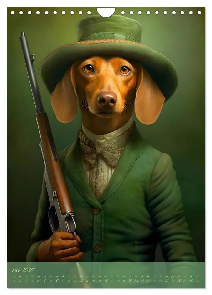 Bild: 9783435851836 | CHARAKTIERE Hunde mit Profil (Wandkalender 2025 DIN A4 hoch),...