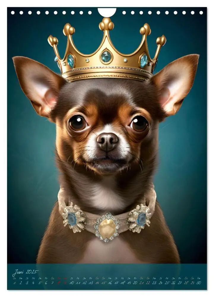 Bild: 9783435851836 | CHARAKTIERE Hunde mit Profil (Wandkalender 2025 DIN A4 hoch),...