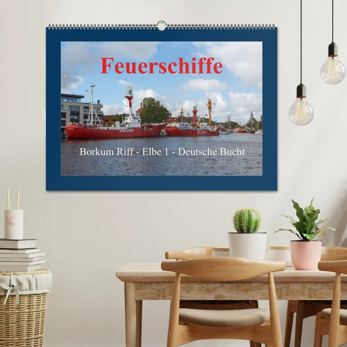Bild: 9783516031836 | Feuerschiffe - Borkum Riff - Elbe 1 - Deutsche Bucht (Wandkalender...