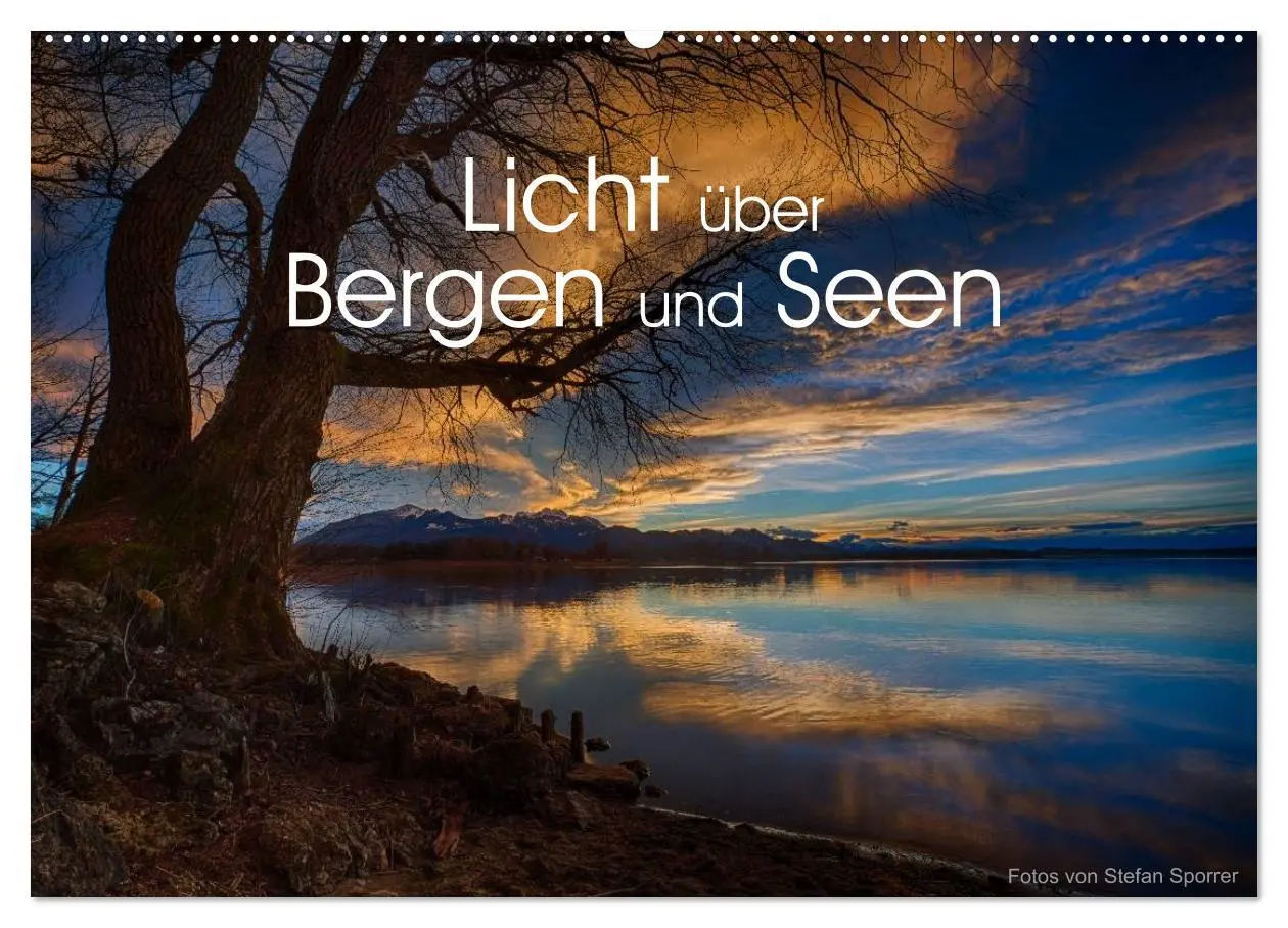 Cover: 9783516101836 | Licht über Bergen und Seen (Wandkalender 2026 DIN A2 quer),...