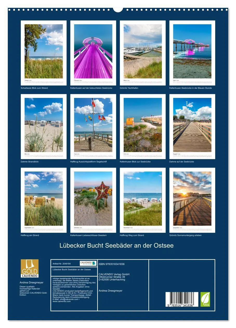 Bild: 9783516341836 | Lübecker Bucht Seebäder an der Ostsee (hochwertiger Premium...
