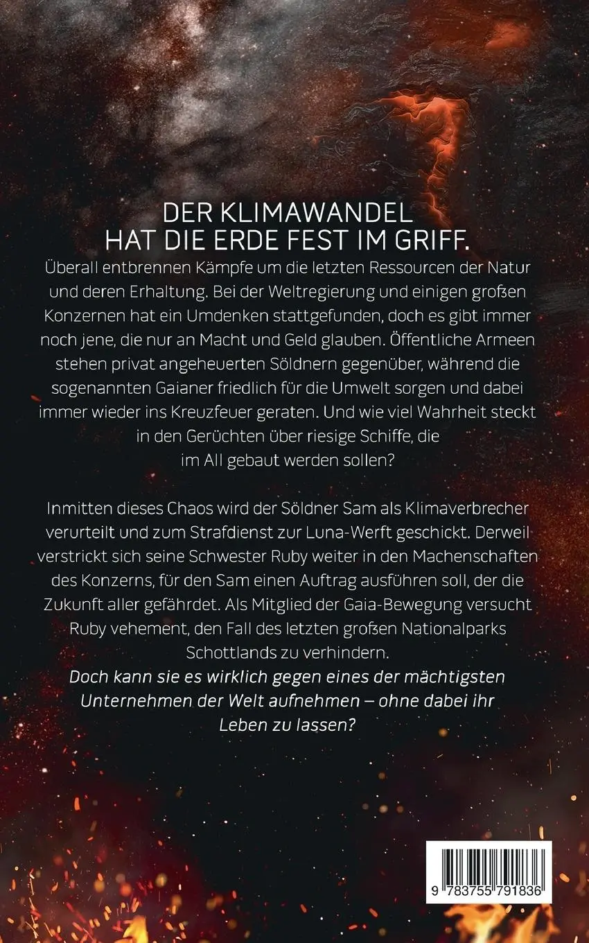 Rückseite: 9783755791836 | Erdfeuer | R. M. Amerein | Taschenbuch | Paperback | 296 S. | Deutsch