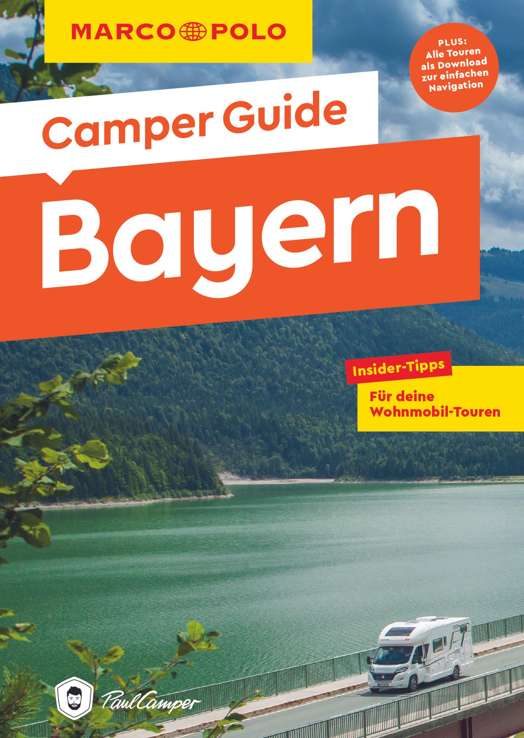 Cover: 9783829731836 | MARCO POLO Camper Guide Bayern | Juliane Israel | Taschenbuch | 200 S.