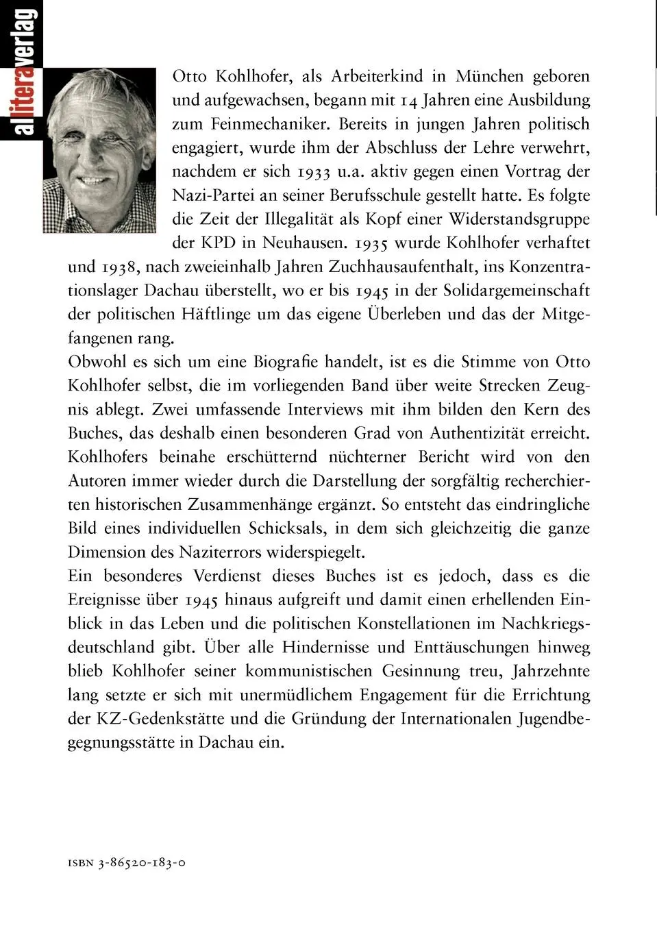 Rückseite: 9783865201836 | Deckname "Betti Gerber" | Christa Und Peter Willmitzer | Taschenbuch