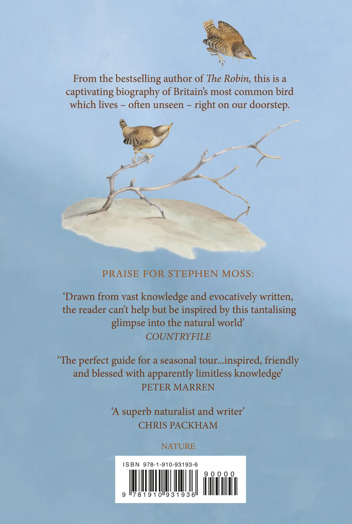 Rückseite: 9781910931936 | The Wren | A Short Biography | Stephen Moss | Buch | Gebunden | 2019