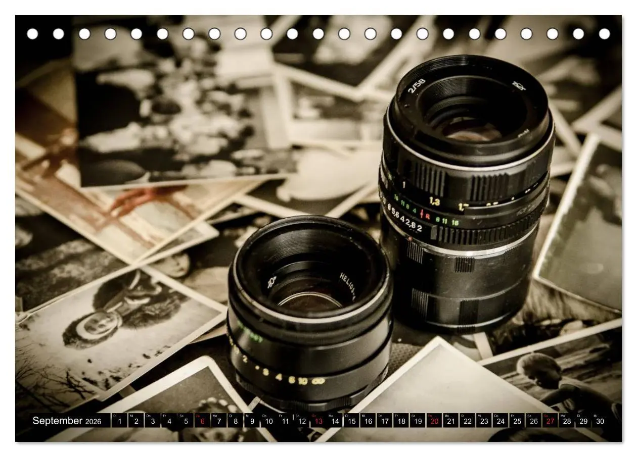 Bild: 9783516021936 | Historische Fotoapparate (Tischkalender 2026 DIN A5 quer), CALVENDO...
