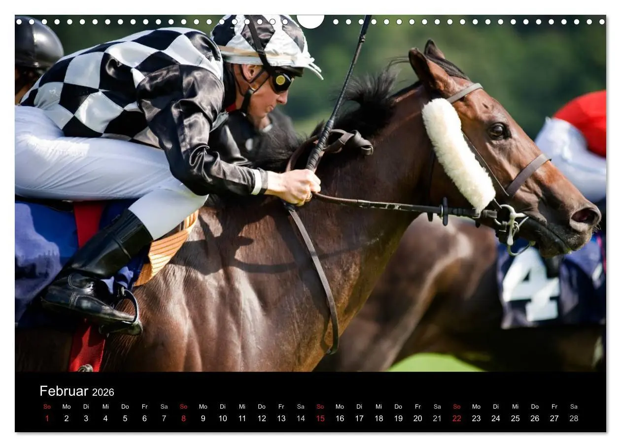 Bild: 9783516191936 | Faszination Galopprennen in Baden-Baden (Wandkalender 2026 DIN A3...