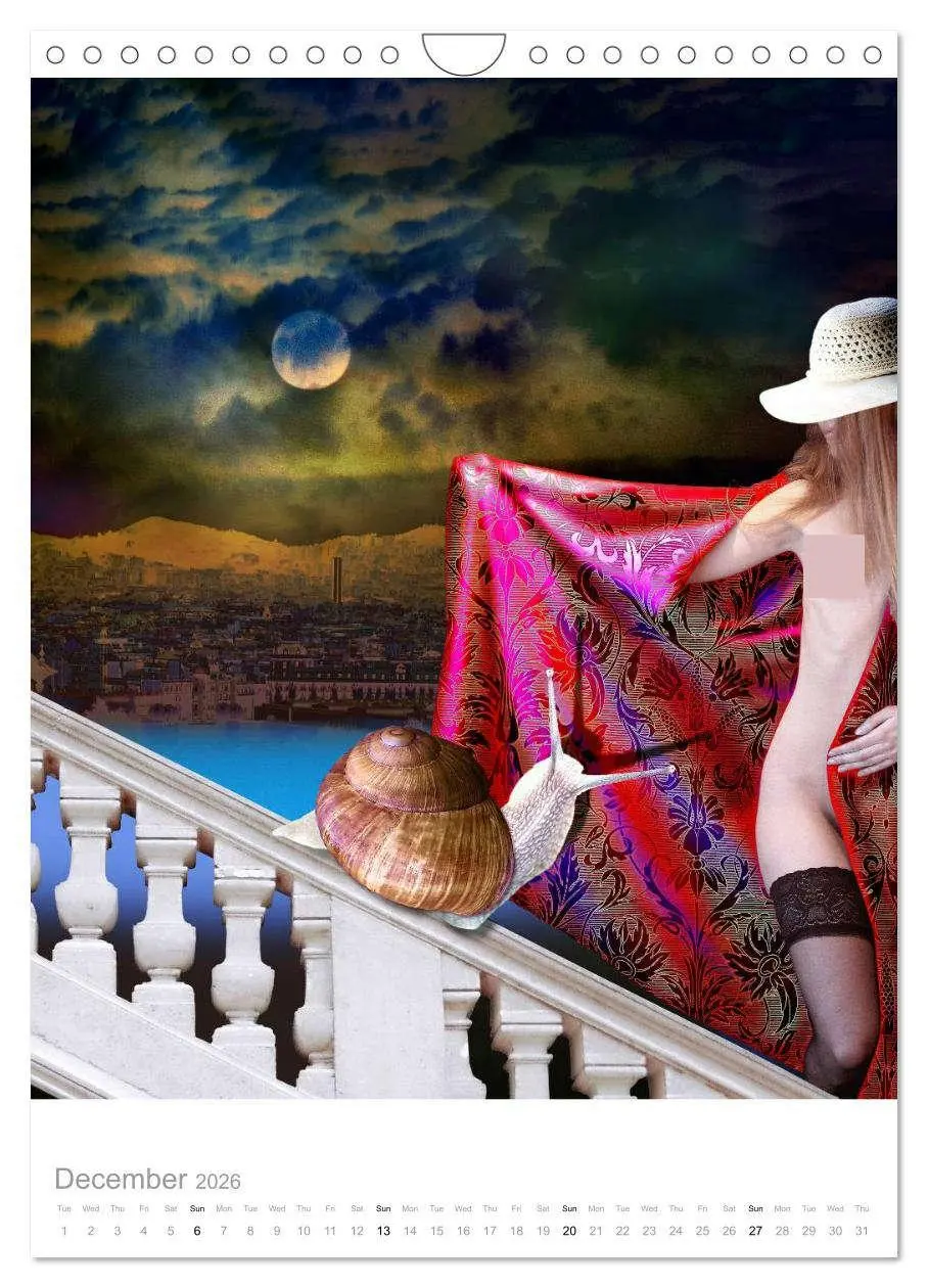 Bild: 9783516571936 | An Erotic Expedition to the World of Female Reveries (Wall Calendar...