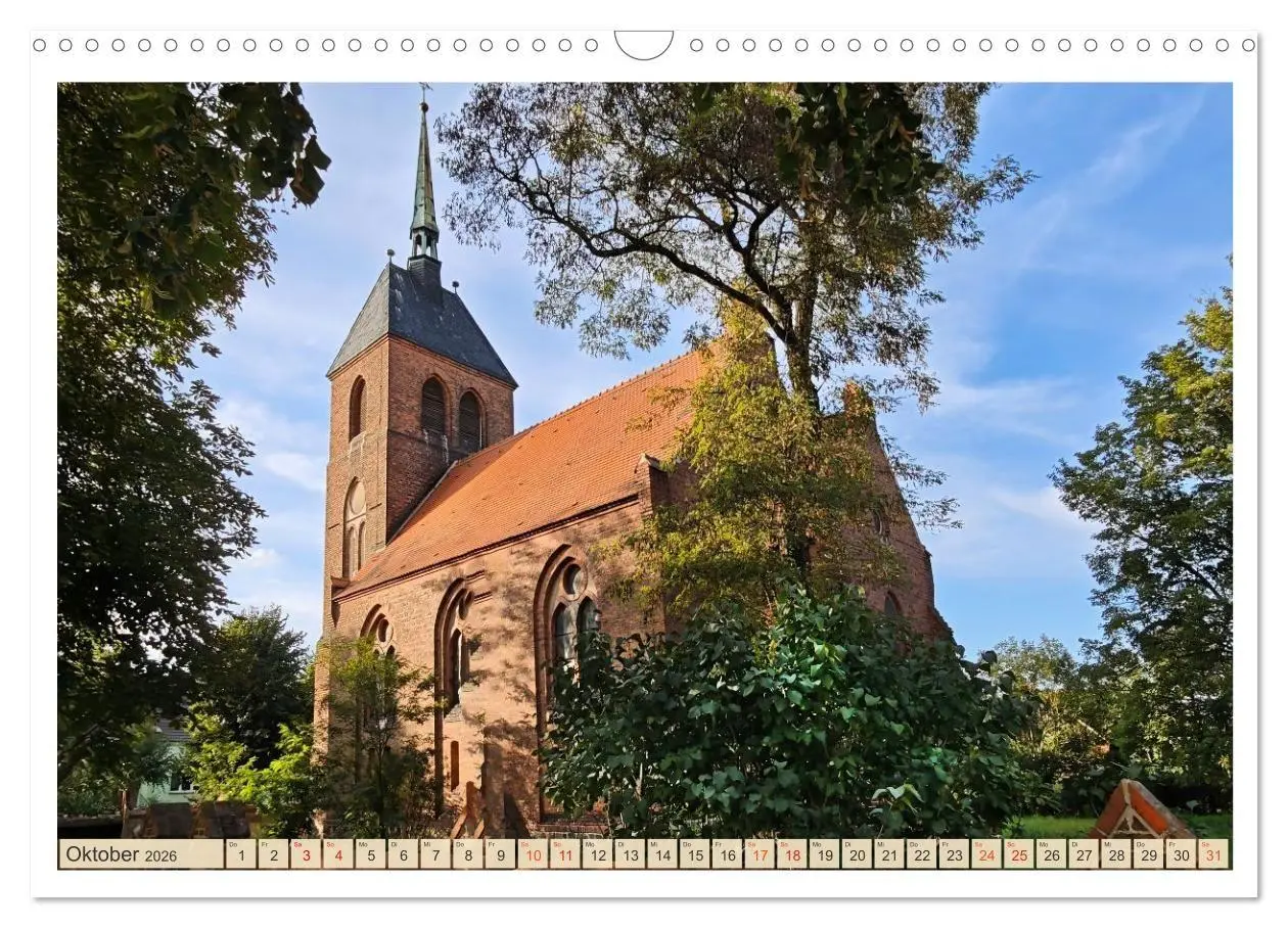 Bild: 9783516711936 | Dorfschönheiten (Wandkalender 2026 DIN A3 quer), CALVENDO...