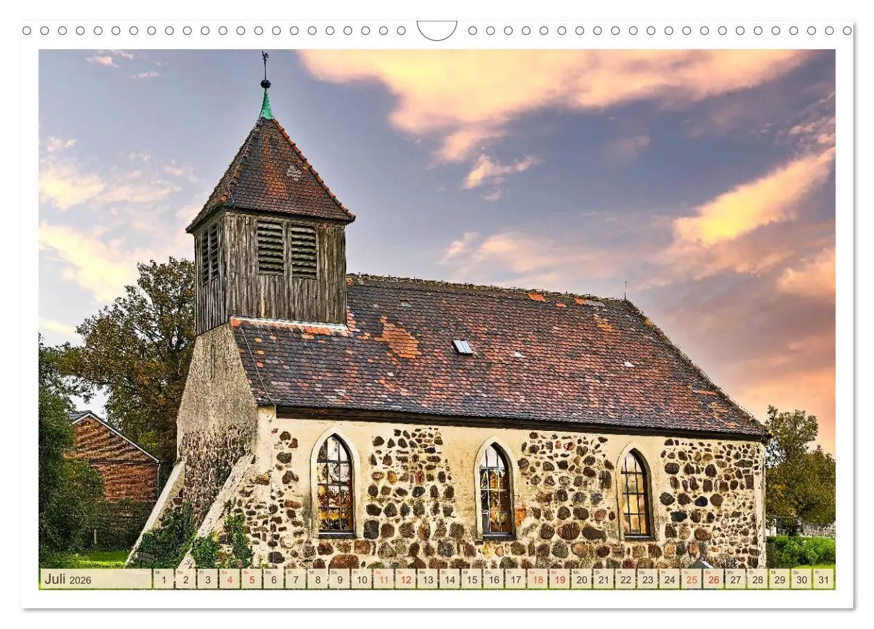 Bild: 9783516711936 | Dorfschönheiten (Wandkalender 2026 DIN A3 quer), CALVENDO...