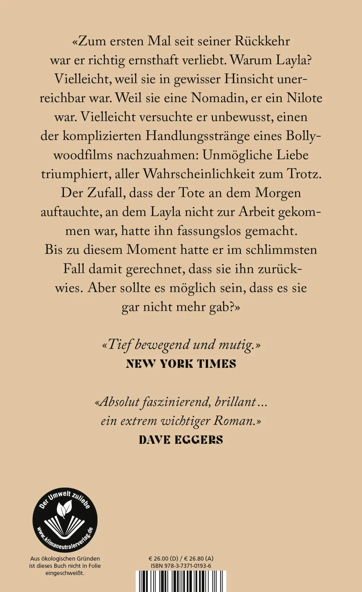 Rückseite: 9783737101936 | Zeit der Geister | Fatin Abbas | Buch | 368 S. | Deutsch | 2024