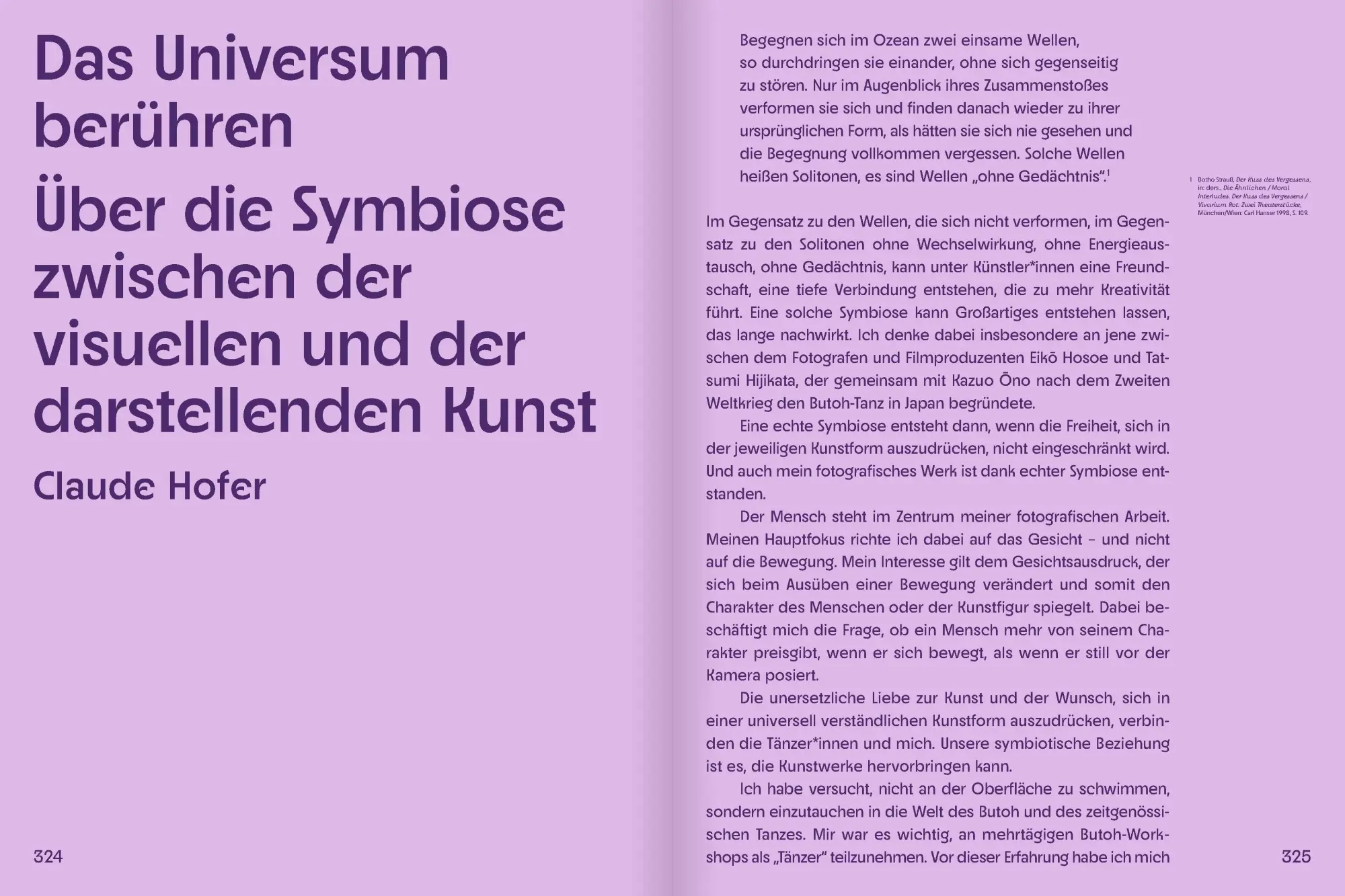 Bild: 9783969001936 | Emotional Waves | Butoh and Contemporary Dance | Claude Hofer | Buch