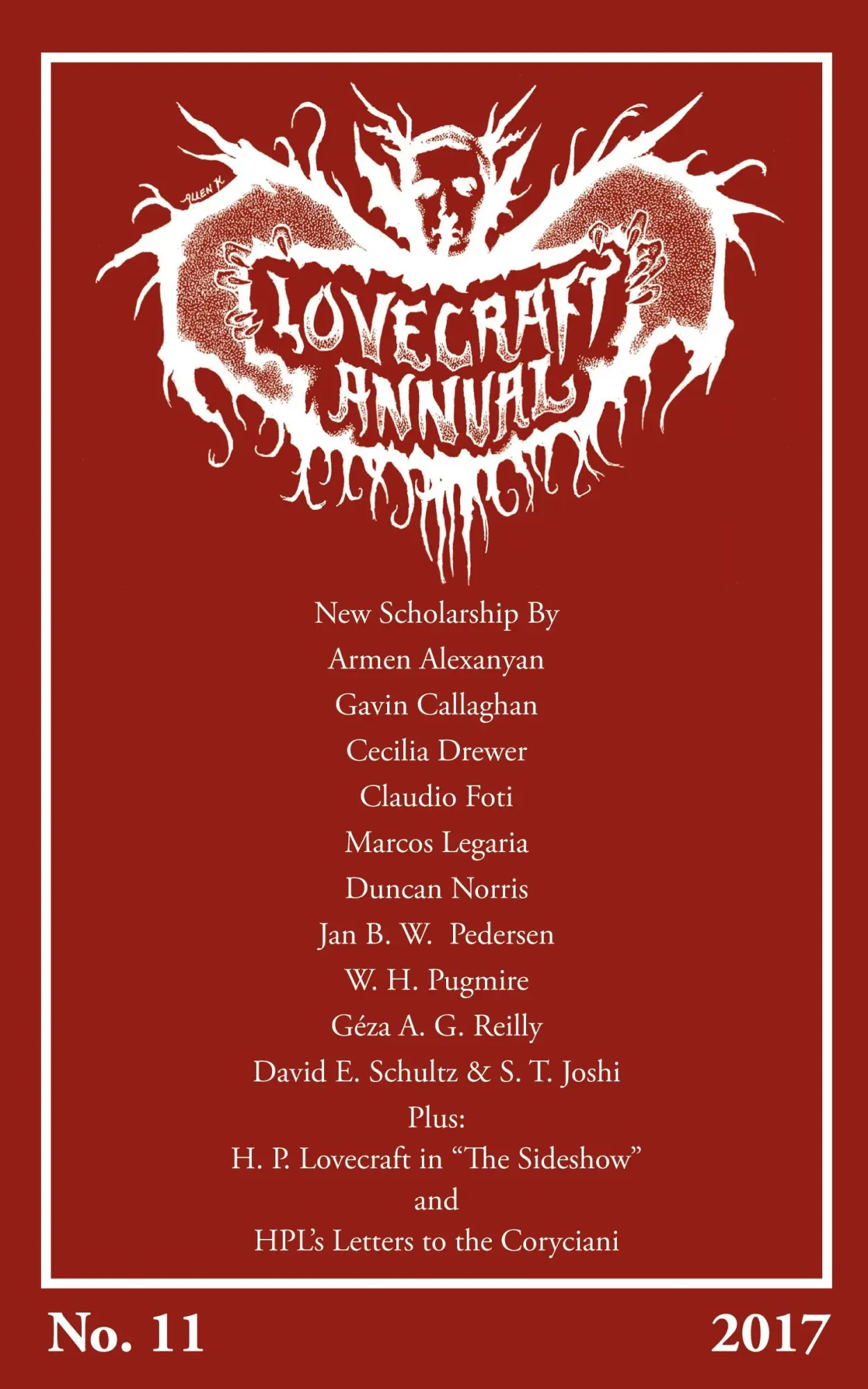 Cover: 9781614982036 | Lovecraft Annual No. 11 (2017) | S. T. Joshi | Taschenbuch | Englisch