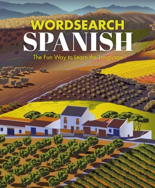 Cover: 9781839402036 | Wordsearch Spanish | The Fun Way to Learn the Language | Eric Saunders