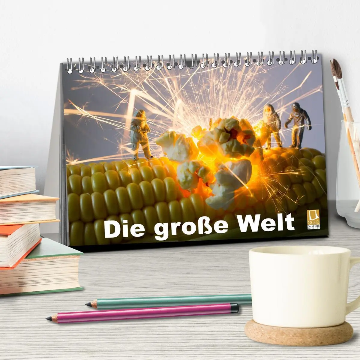Bild: 9783516152036 | Die große Welt (Tischkalender 2026 DIN A5 quer), CALVENDO...
