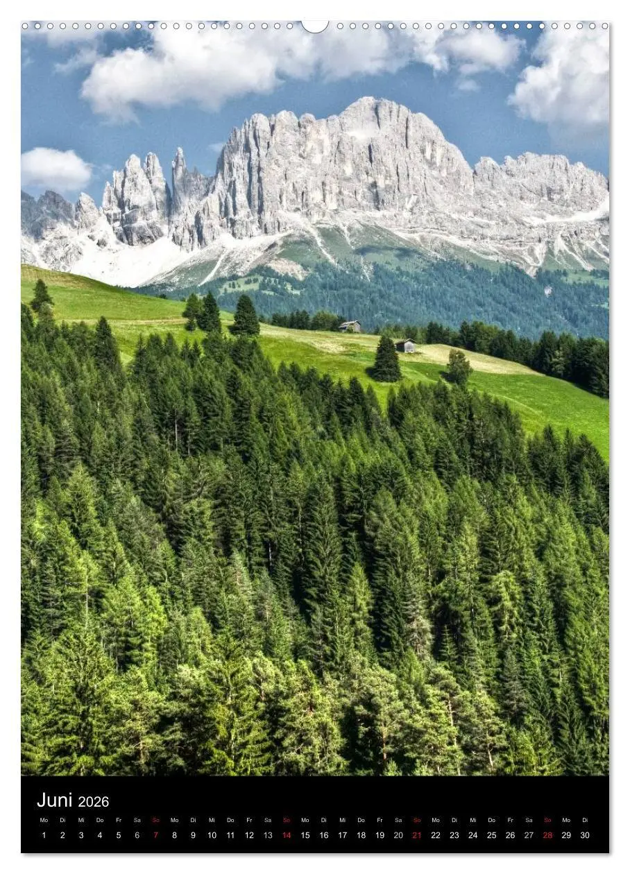 Bild: 9783516462036 | Dolomiten - Eine Gipfelparade (hochwertiger Premium Wandkalender...