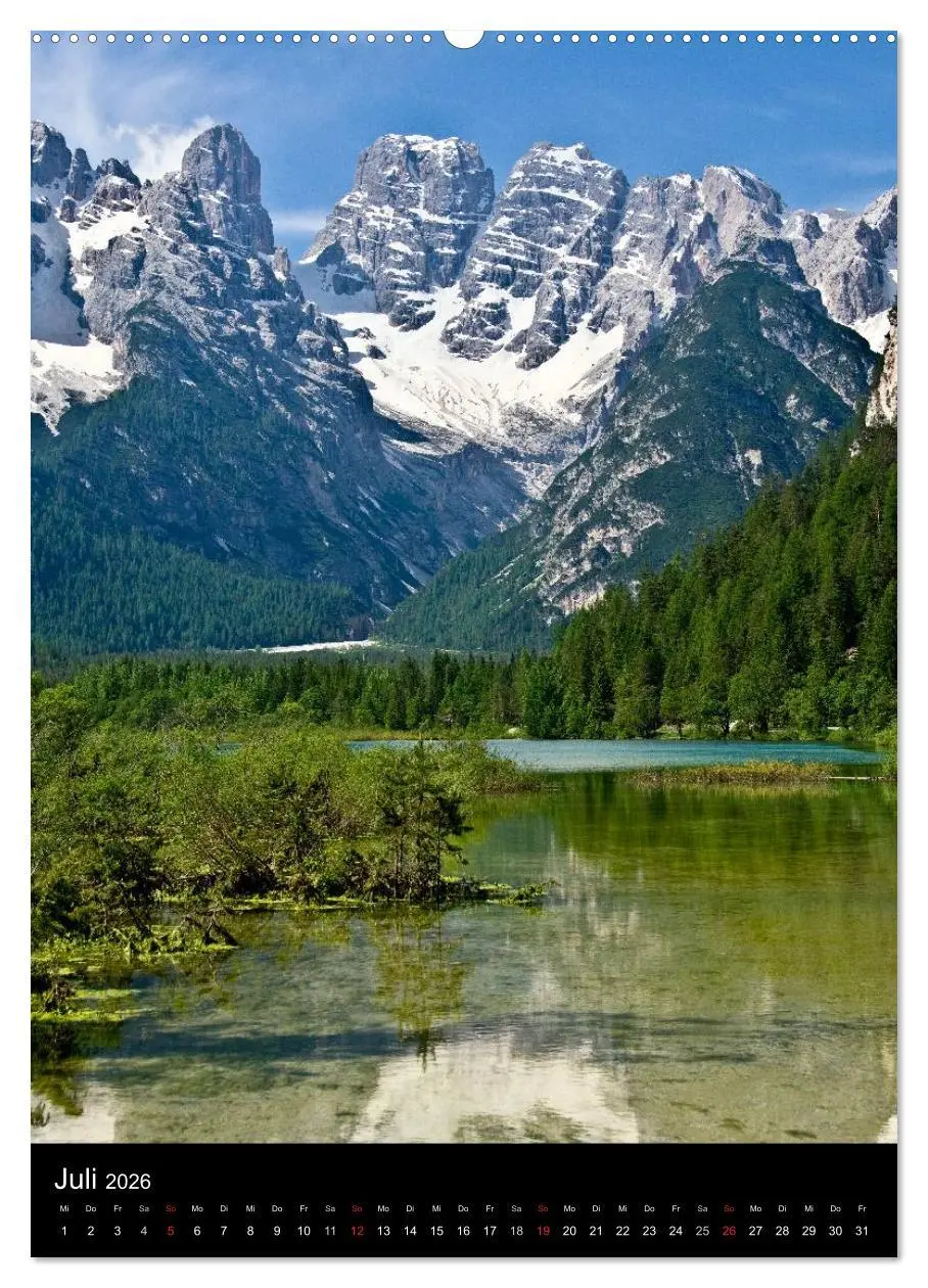 Bild: 9783516462036 | Dolomiten - Eine Gipfelparade (hochwertiger Premium Wandkalender...