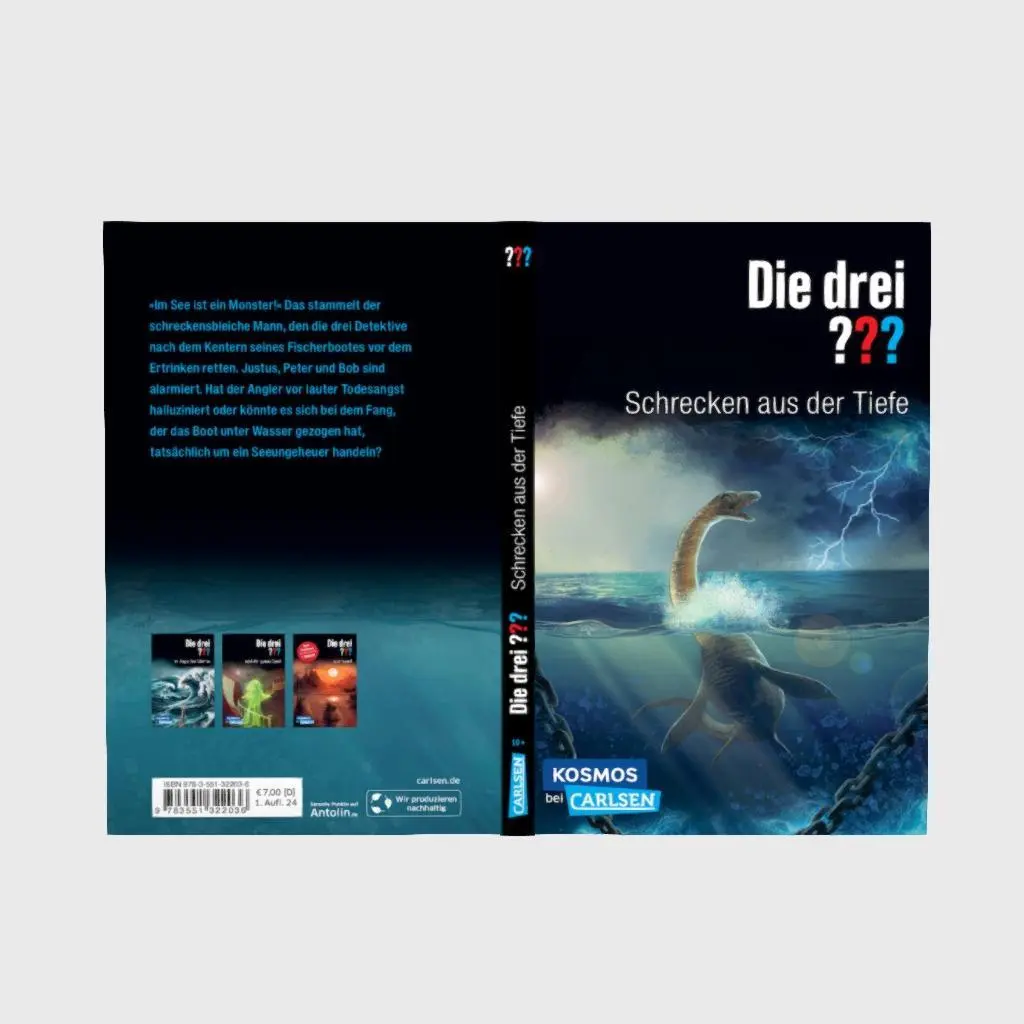 Bild: 9783551322036 | Die drei ???: Schrecken aus der Tiefe | "Wir übernehmen jeden Fall"