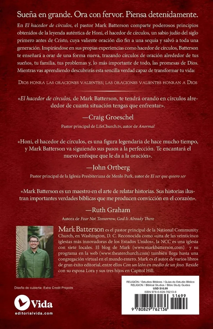Rückseite: 9780829762136 | El hacedor de círculos | Mark Batterson | Taschenbuch | Spanisch