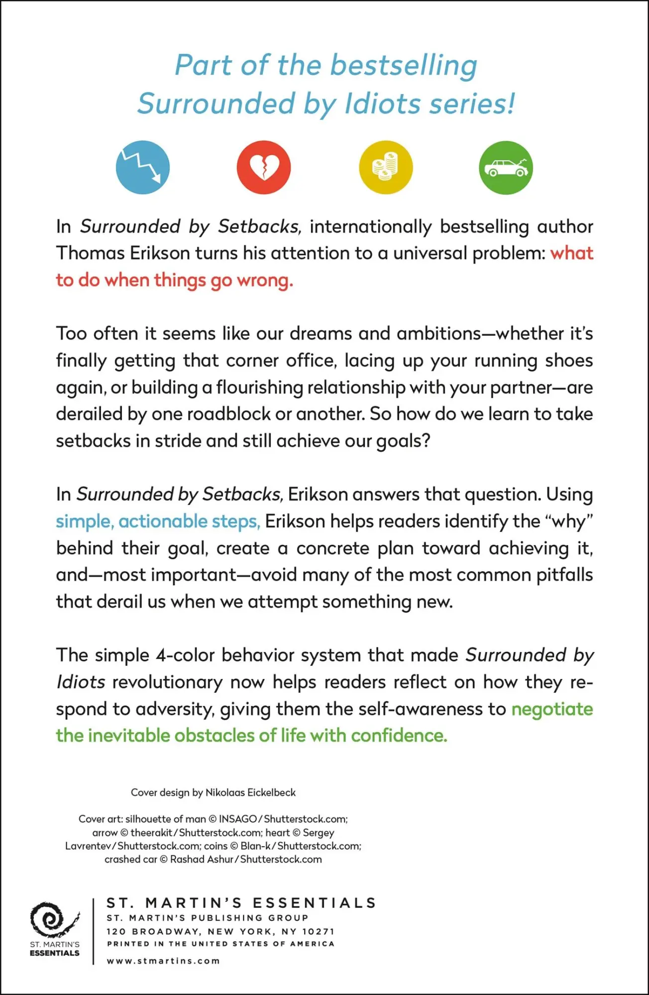 Rückseite: 9781250862136 | Surrounded by Setbacks | Thomas Erikson | Taschenbuch | Englisch