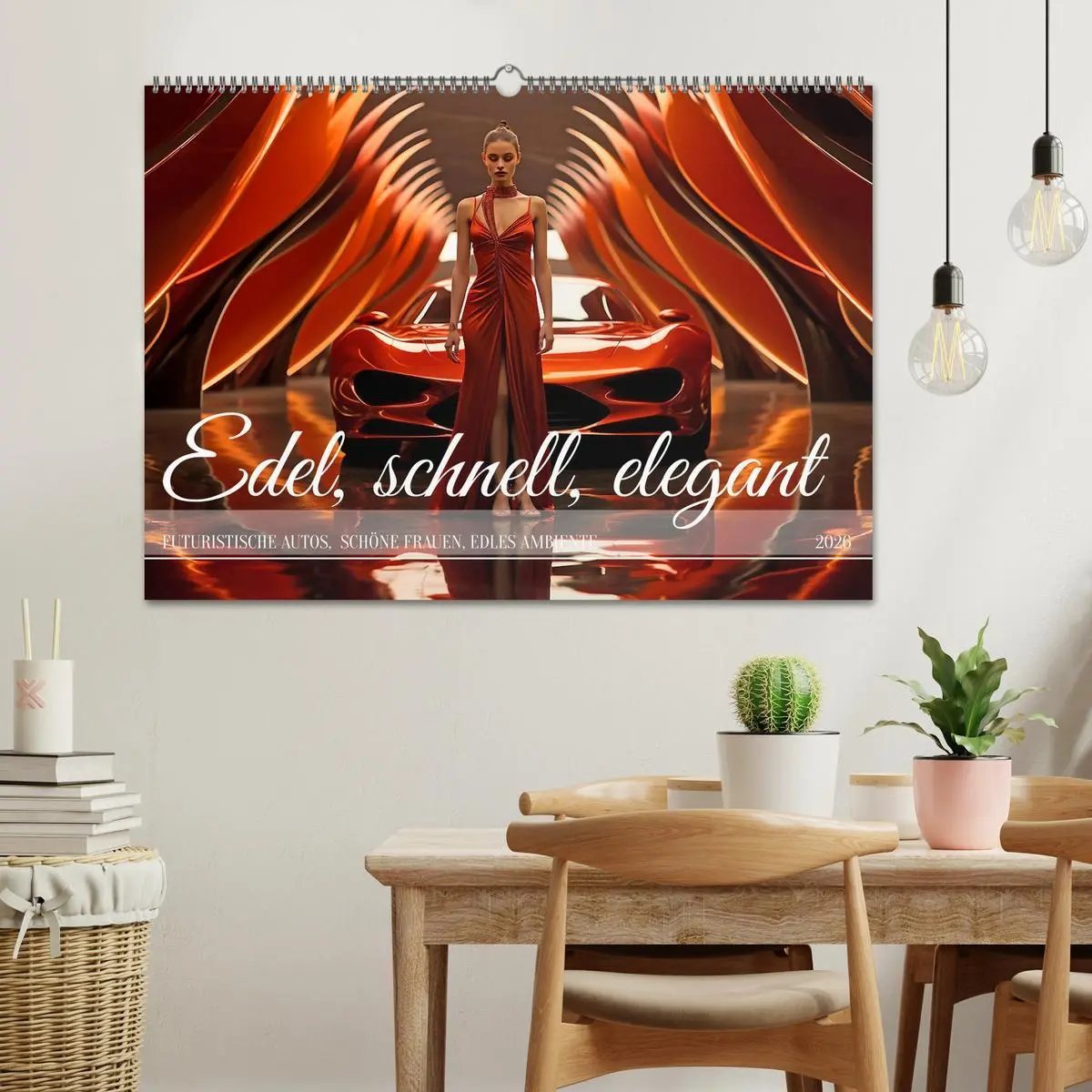 Bild: 9783457502136 | Edel, schnell, elegant (Wandkalender 2026 DIN A2 quer), CALVENDO...