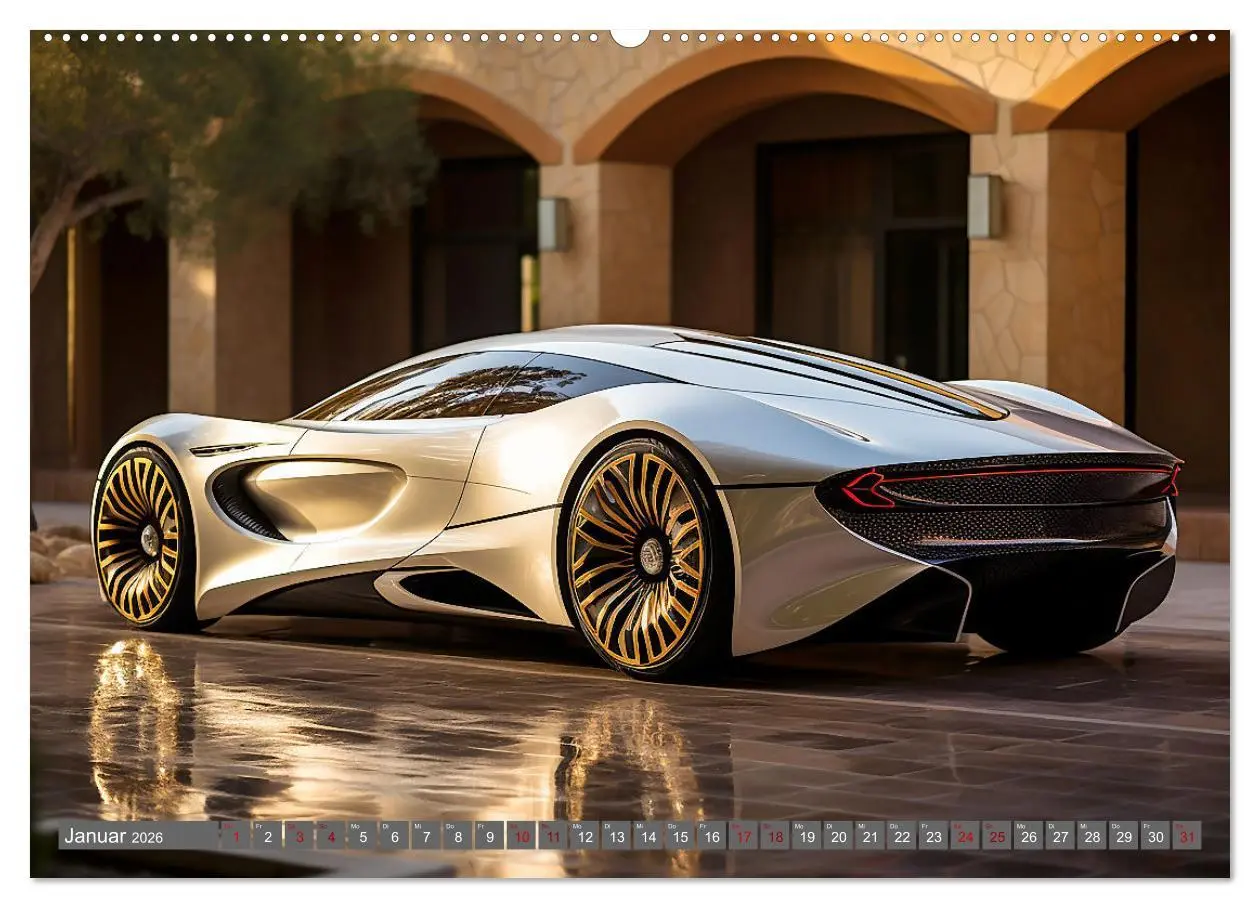 Bild: 9783457502136 | Edel, schnell, elegant (Wandkalender 2026 DIN A2 quer), CALVENDO...