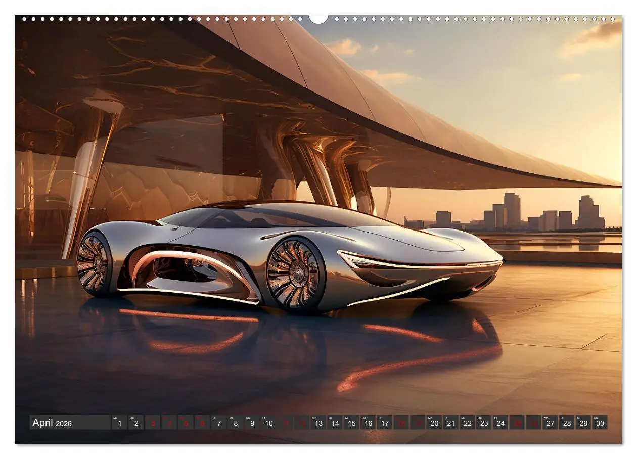 Bild: 9783457502136 | Edel, schnell, elegant (Wandkalender 2026 DIN A2 quer), CALVENDO...