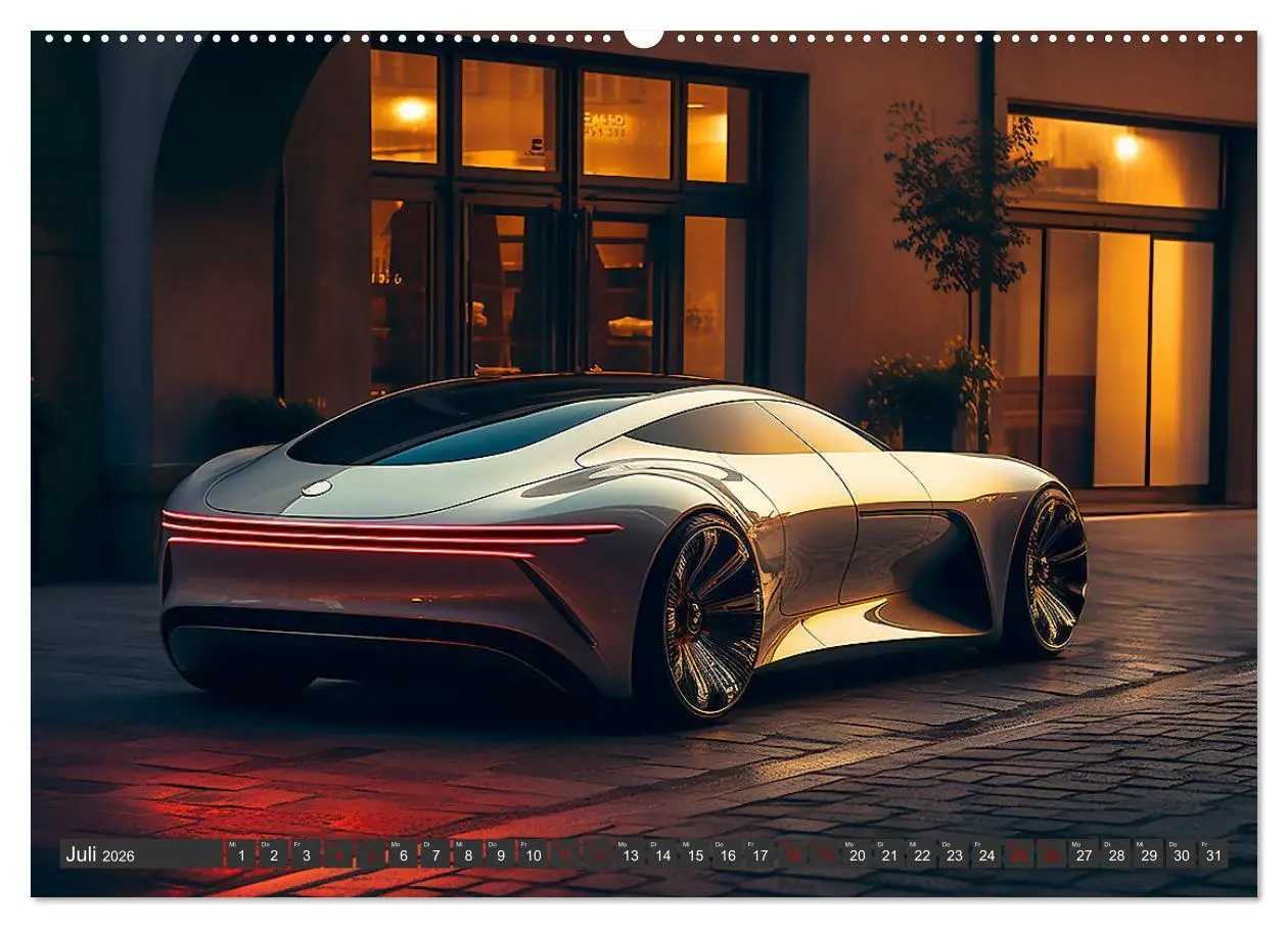 Bild: 9783457502136 | Edel, schnell, elegant (Wandkalender 2026 DIN A2 quer), CALVENDO...