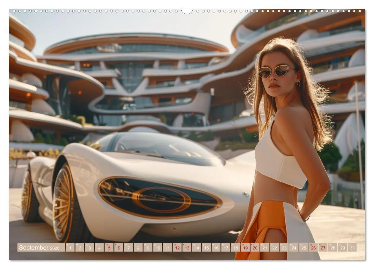 Bild: 9783457502136 | Edel, schnell, elegant (Wandkalender 2026 DIN A2 quer), CALVENDO...