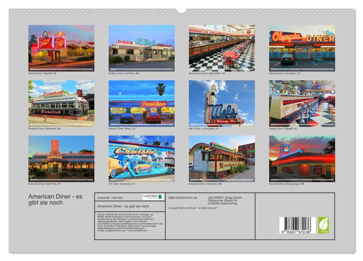 Bild: 9783457672136 | American Diner - es gibt sie noch (hochwertiger Premium...