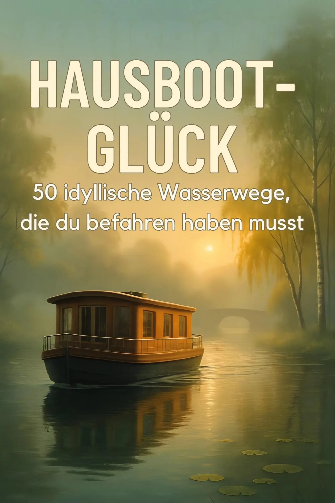Cover: 9783695342136 | Hausboot-Glück | 50 idyllische Wasserwege, die du befahren haben musst