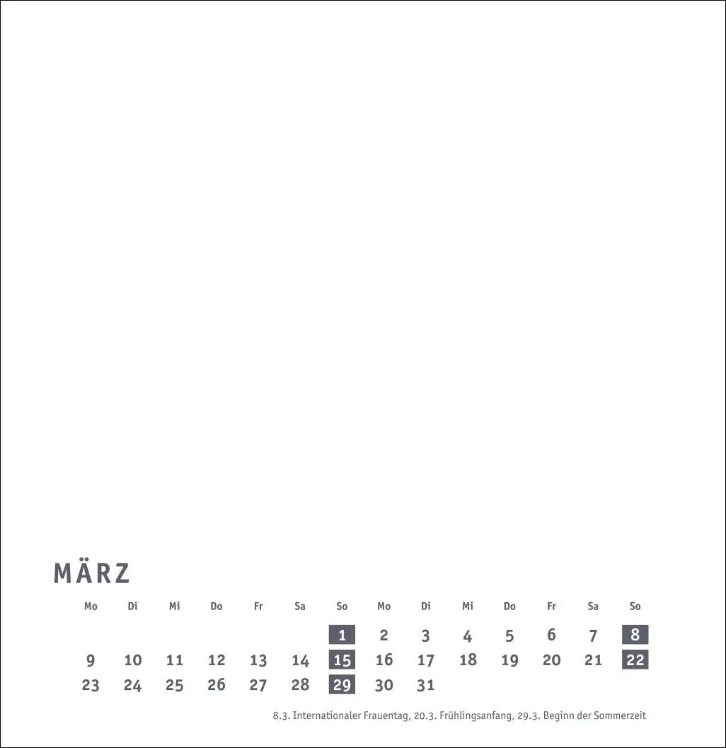 Bild: 9783756412136 | Premium-Bastelkalender weiß groß 2026 | Kalender | Spiralbindung