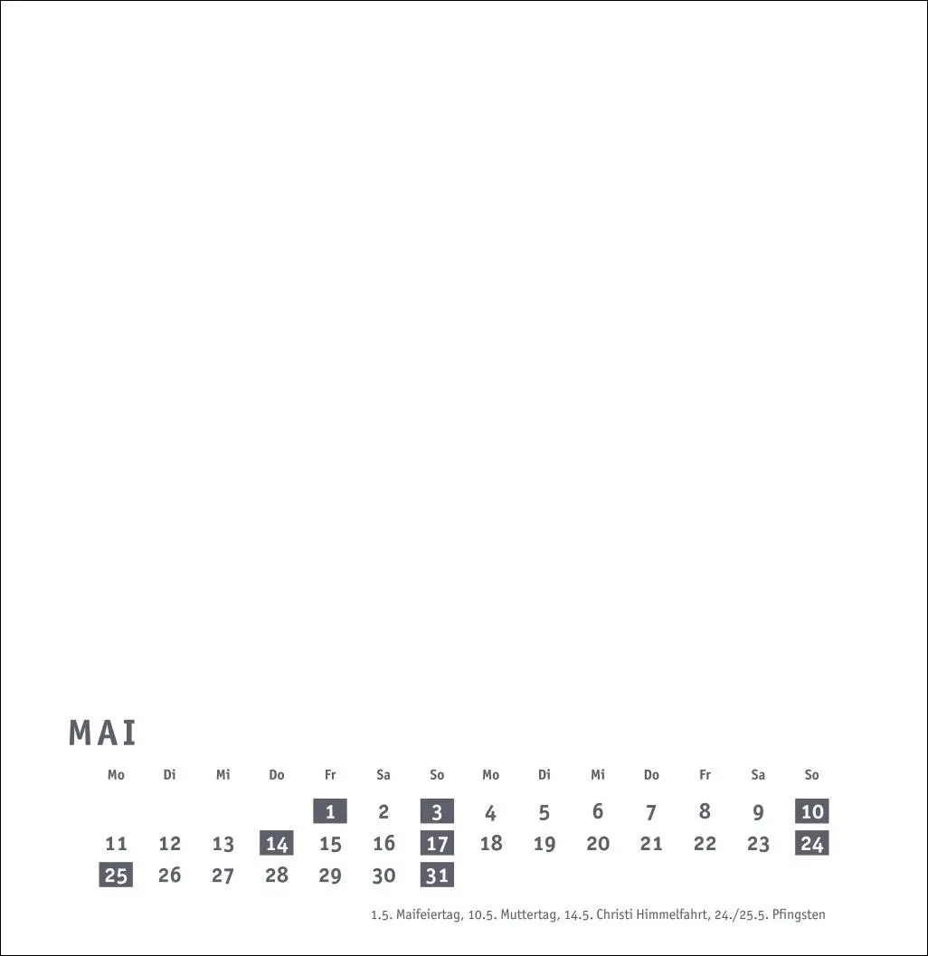 Bild: 9783756412136 | Premium-Bastelkalender weiß groß 2026 | Kalender | Spiralbindung