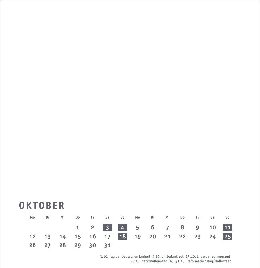 Bild: 9783756412136 | Premium-Bastelkalender weiß groß 2026 | Kalender | Spiralbindung