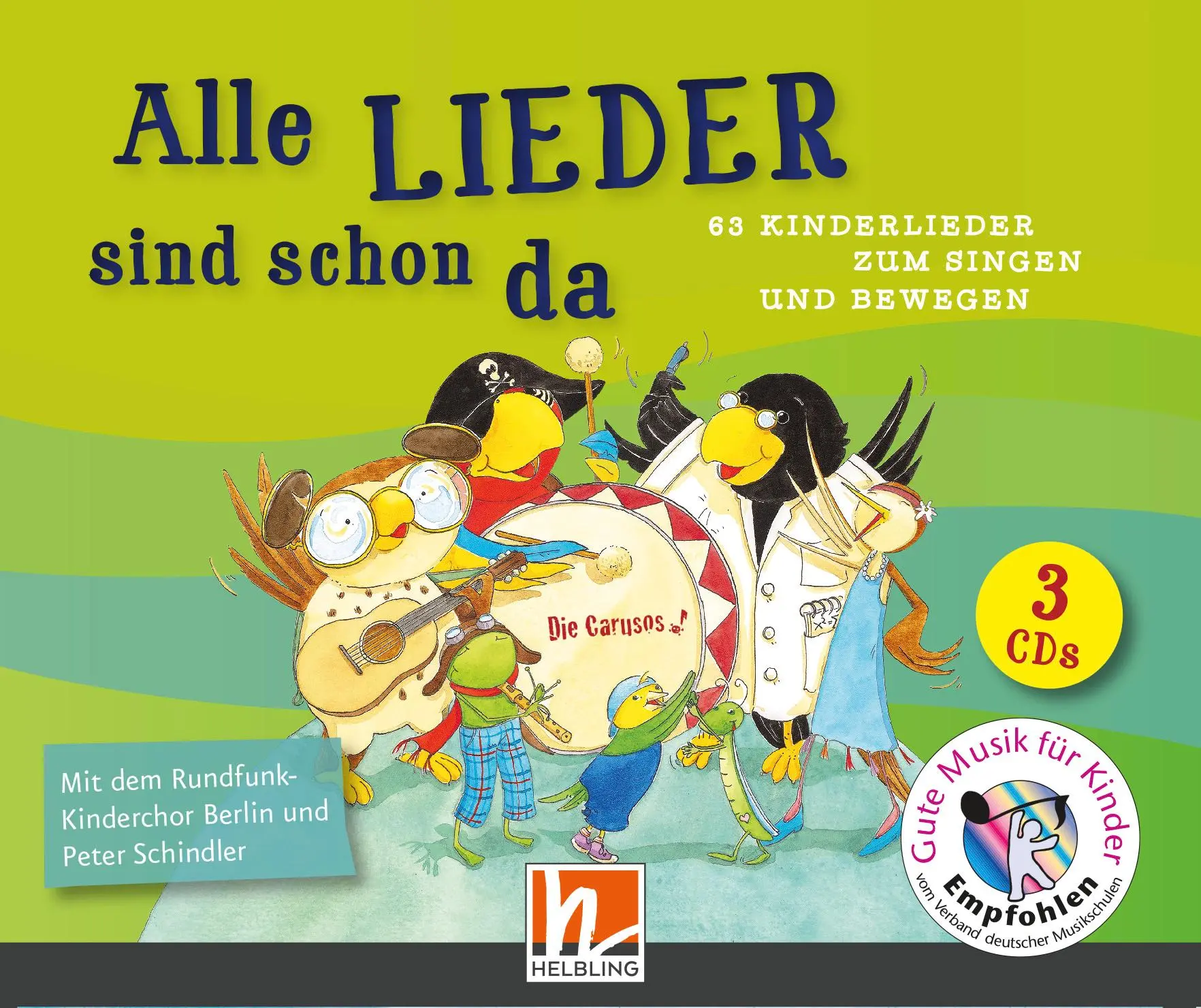 Cover: 9783862272136 | Alle Lieder sind schon da | Rundfunk-Kinderchor Berlin | Audio-CD