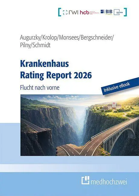 Cover: 9783988002136 | Krankenhaus Rating Report 2026 | Flucht nach vorne | Augurzky (u. a.)