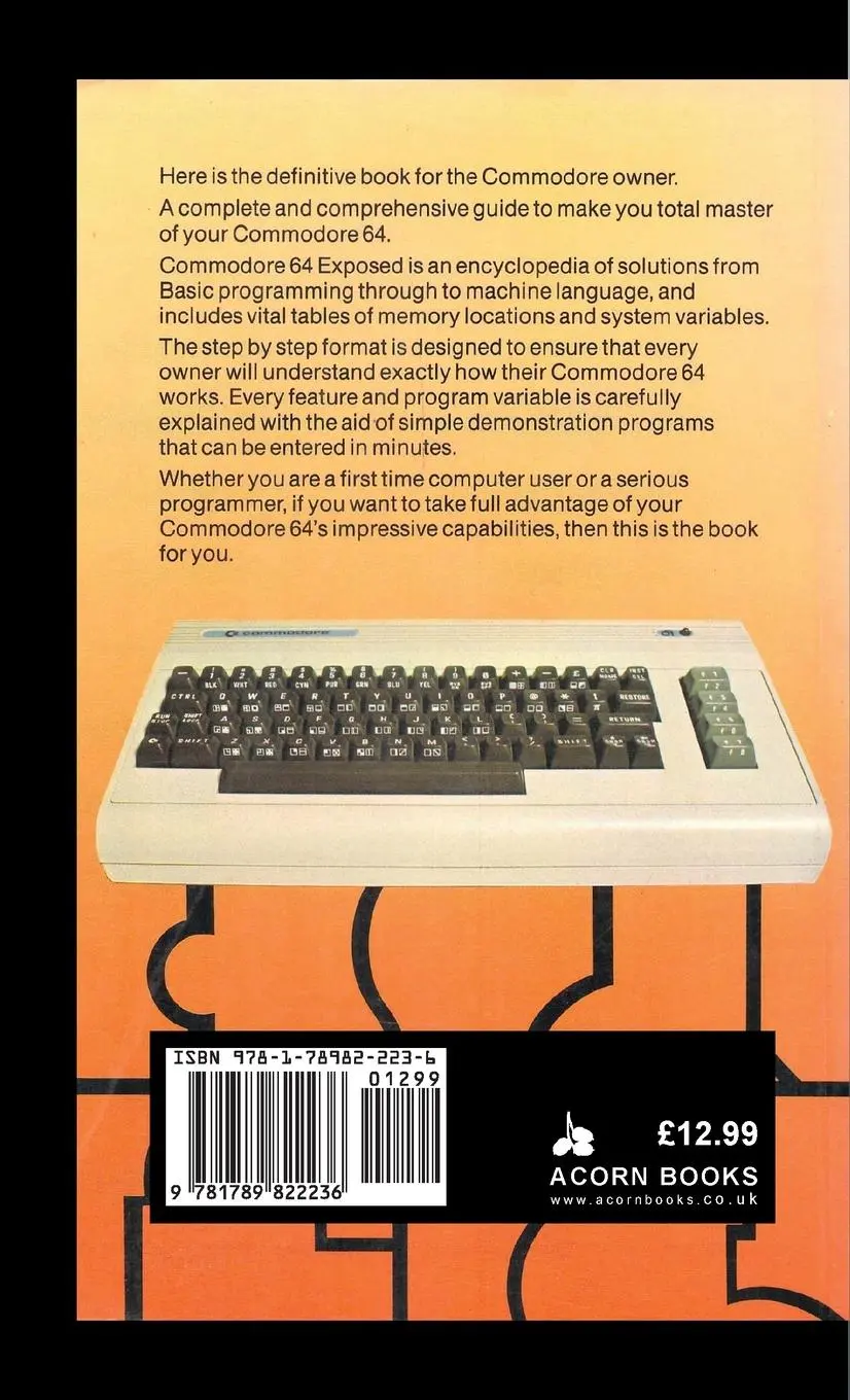 Rückseite: 9781789822236 | Commodore 64 Exposed | Bruce Bayley | Buch | Englisch | 2020
