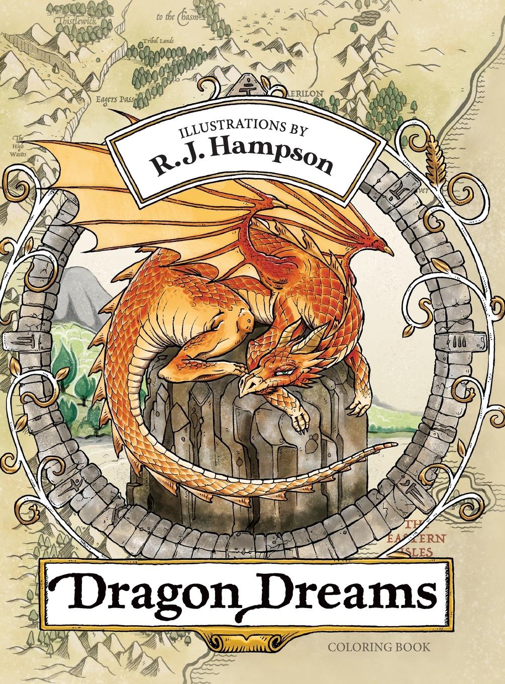 Cover: 9781922472236 | Dragon Dreams Coloring Book | R. J. Hampson | Buch | Englisch | 2023