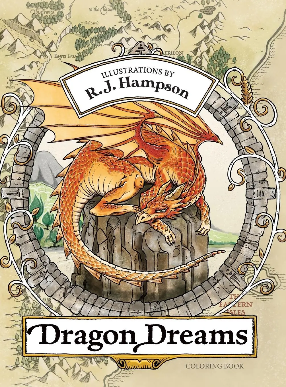 Cover: 9781922472236 | Dragon Dreams Coloring Book | R. J. Hampson | Buch | Englisch | 2023