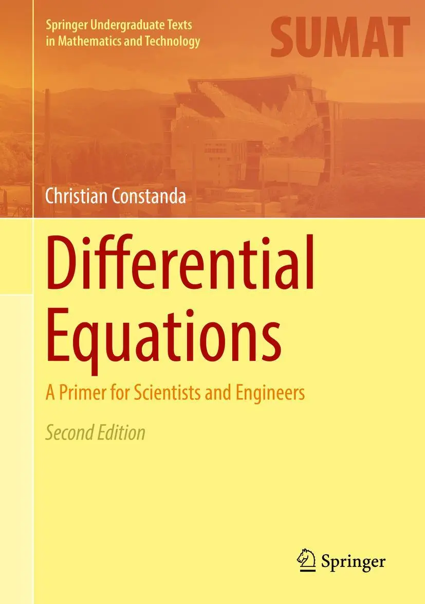 Cover: 9783319502236 | Differential Equations | A Primer for Scientists and Engineers | Buch Cover: 9783319502236 | Differential Equations | A Primer for Scientists and Engineers | Buch