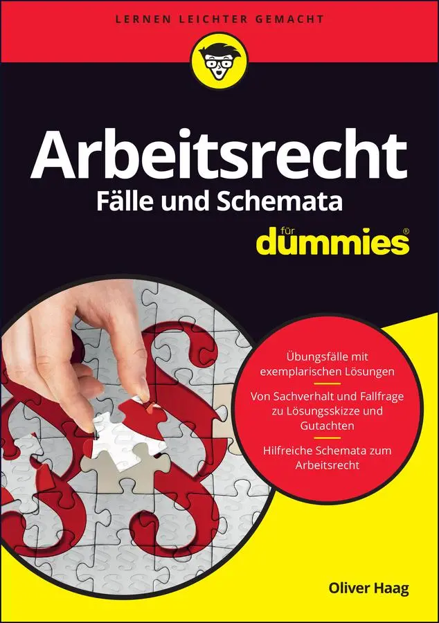 Cover: 9783527712236 | Arbeitsrecht Fälle und Schemata für Dummies | Oliver Haag | Buch