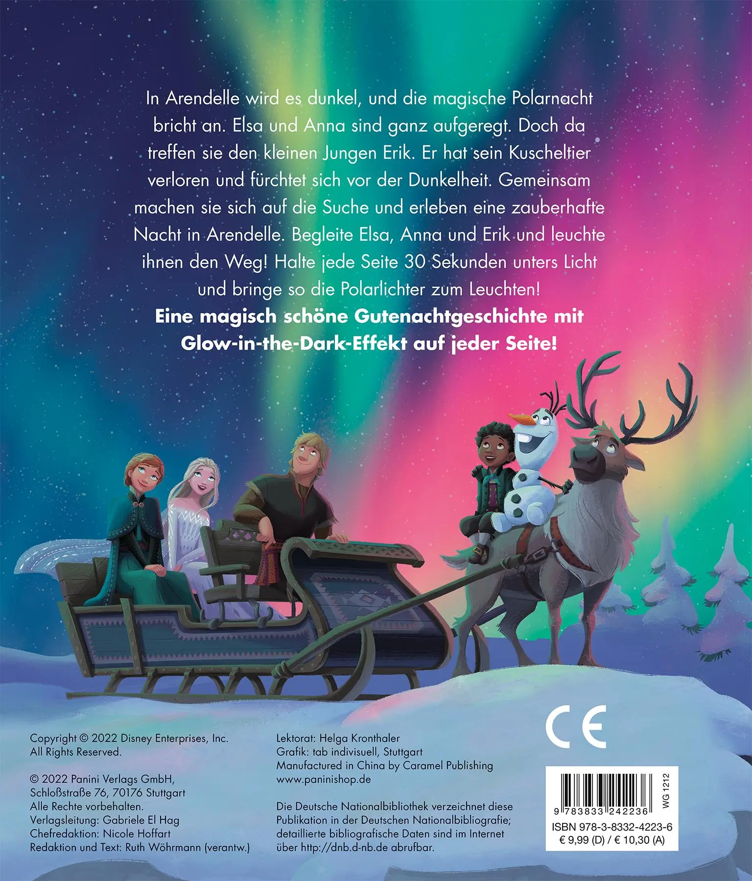 Rückseite: 9783833242236 | Disney Die Eiskönigin: Meine magische Gutenachtgeschichte | Panini